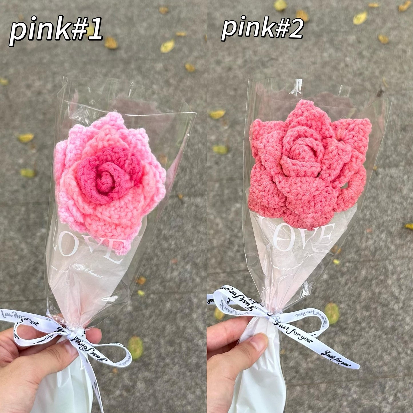 Crochet Rose Flower Bouquet,Handmade Flower,Color Small Bouquet,Birthday,Anniversary,Wedding Bridesmaids Gifts,Small Budget Gifts For Her
