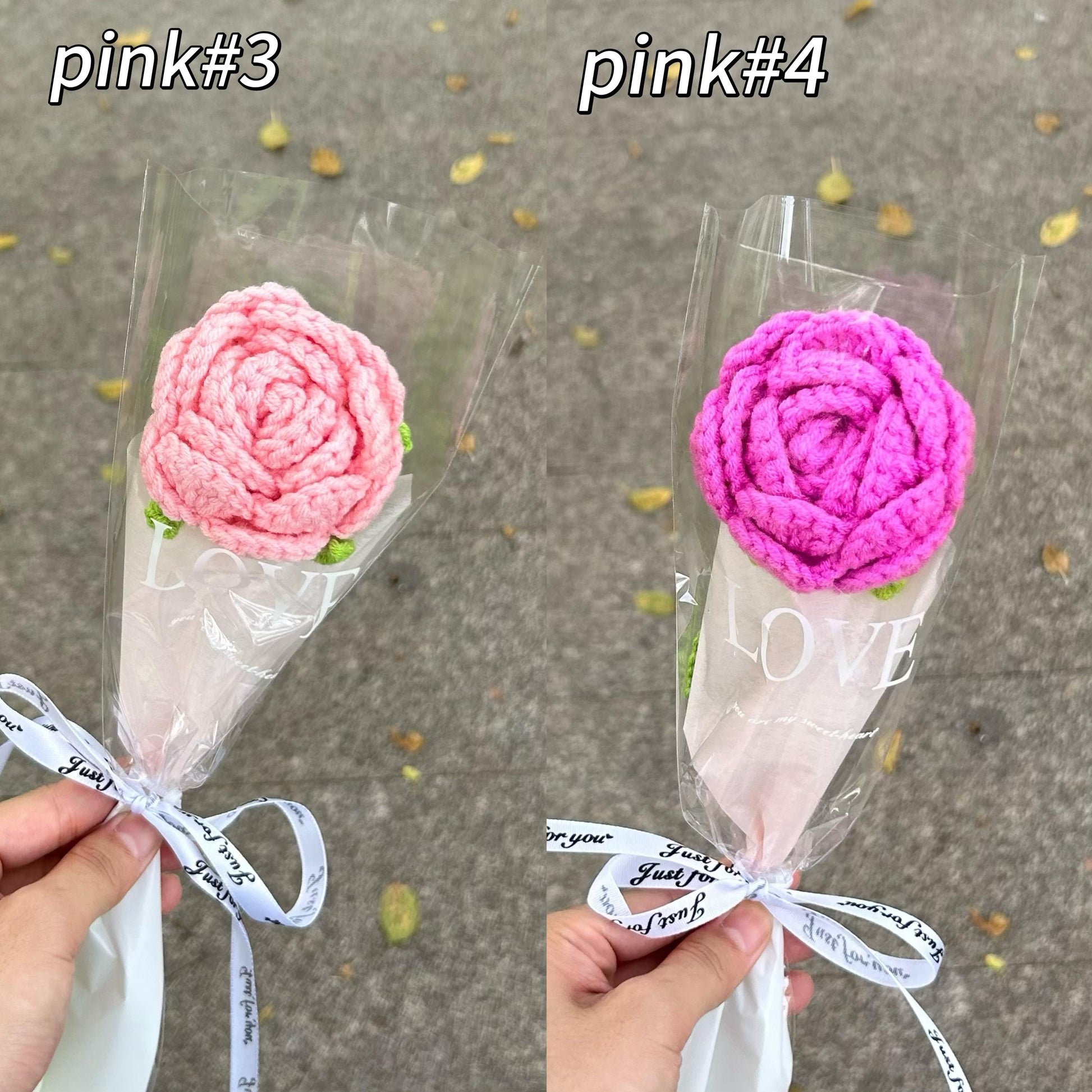 Crochet Rose Flower Bouquet,Handmade Flower,Color Small Bouquet,Birthday,Anniversary,Wedding Bridesmaids Gifts,Small Budget Gifts For Her