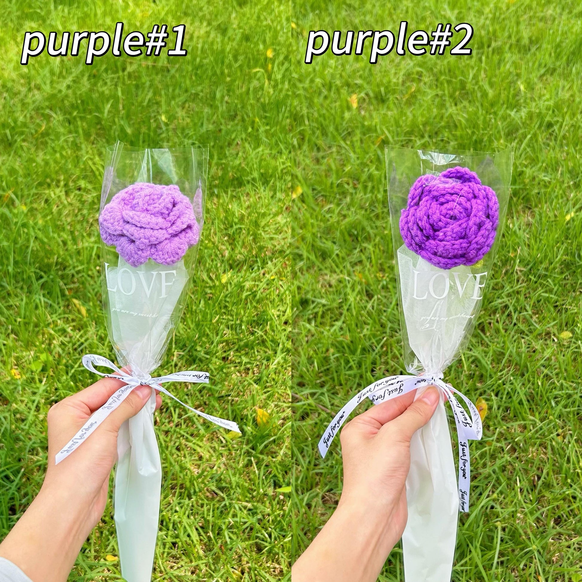 Crochet Rose Flower Bouquet,Handmade Crochet Small Bouquet,Bridesmaid,Birthday,Team Encouragement Gift for Daughter,Girlfriend,Coworker,Wife